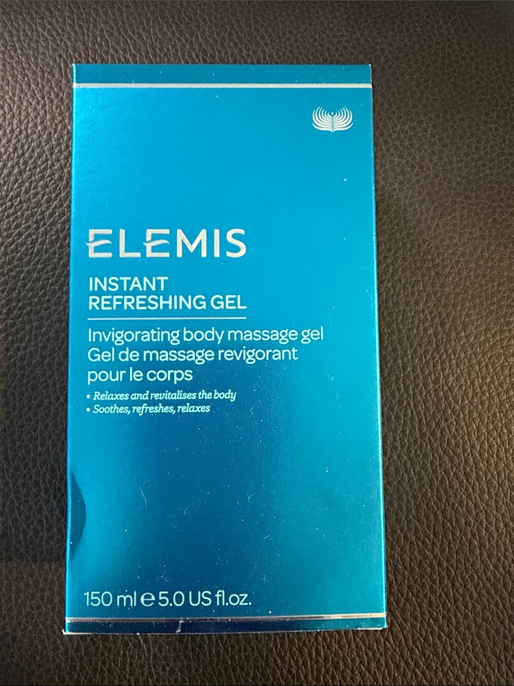 ELEMIS Instant Refreshing Gel - Bright Blue Packaging